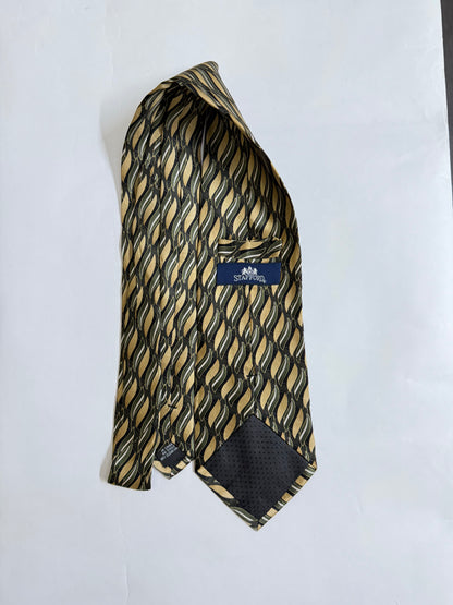 Stafford vintage silk tie