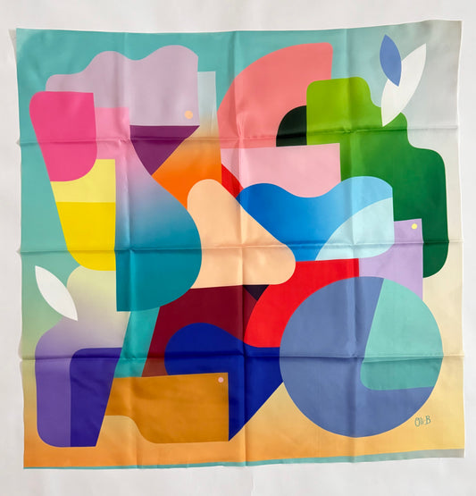 Qli-b vintage Silk scarves