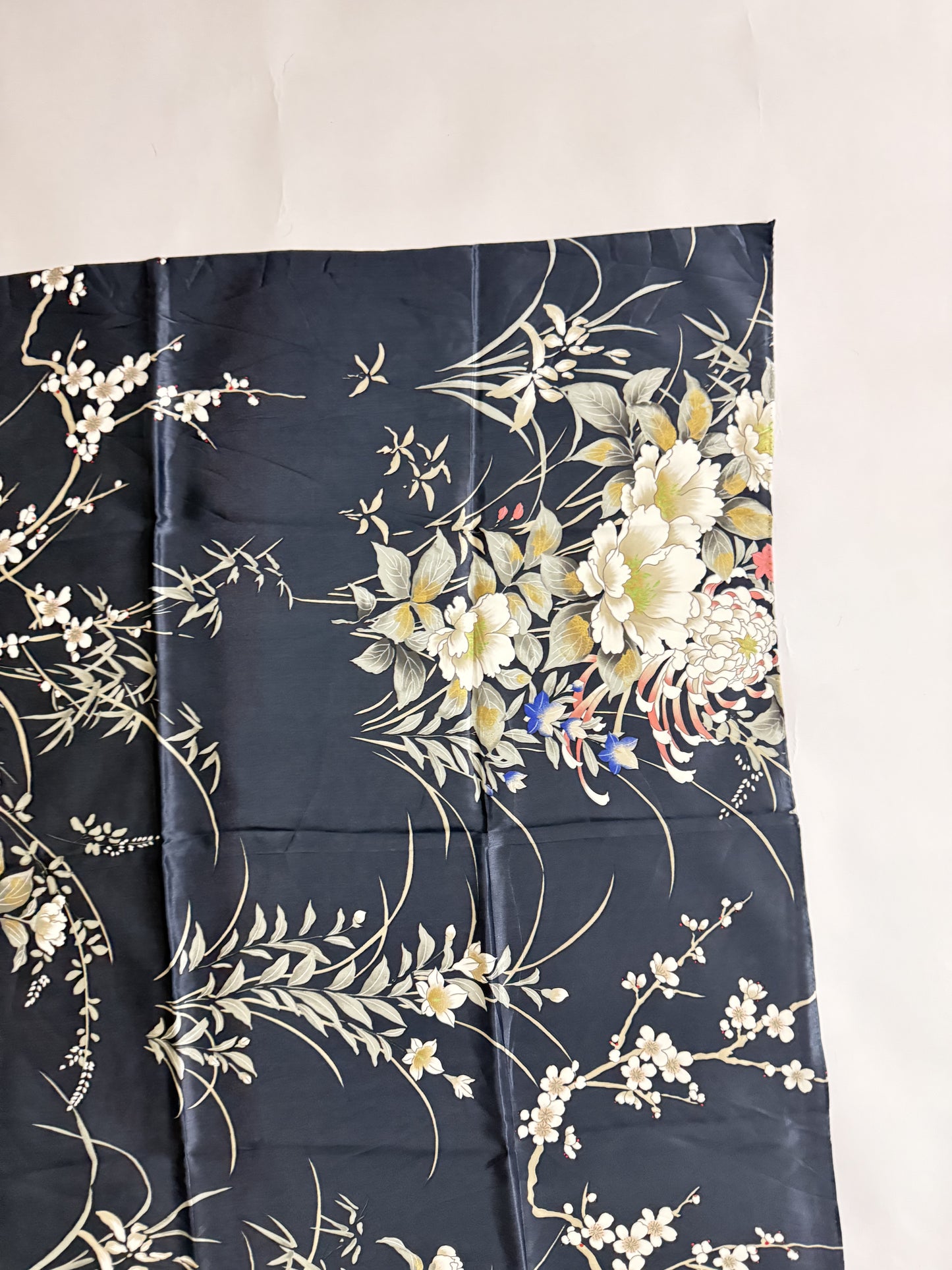 Floral Print vintage Silk scarves