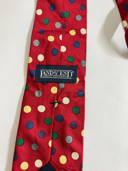 Lands' End vintage satin tie