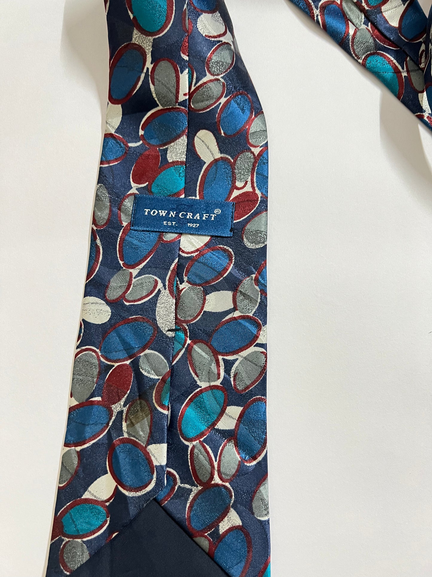 Town Craft vintage silk tie