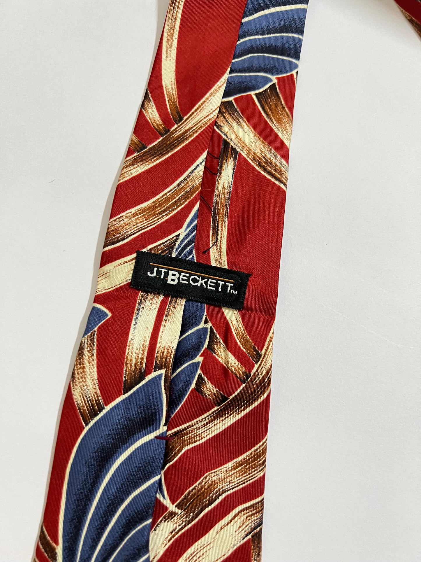 J.T.Beckett vintage silk tie