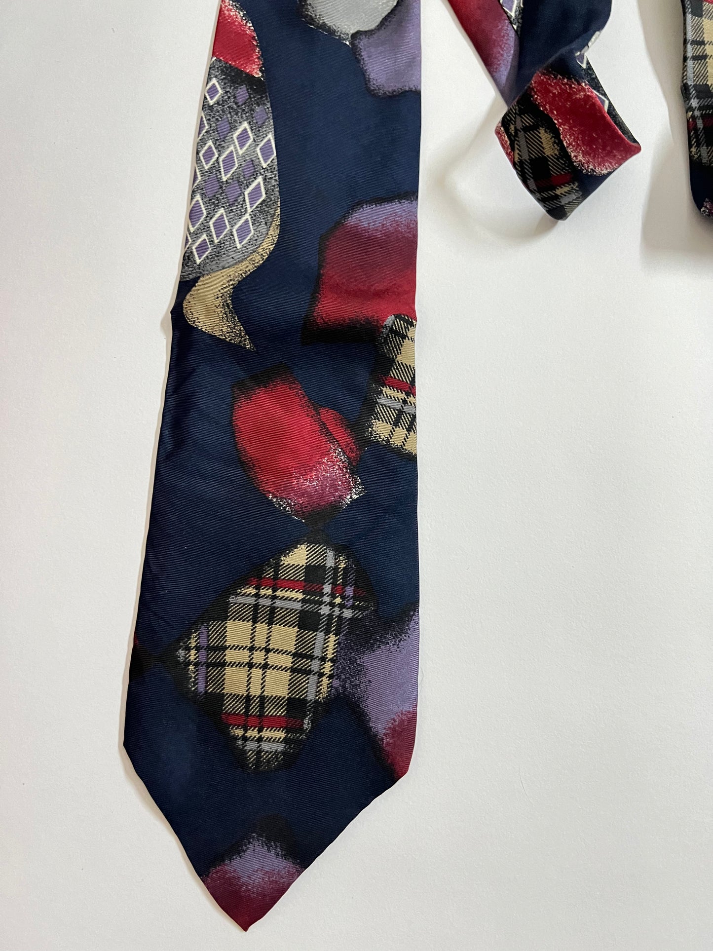 ZYLOS George Machado vintage silk tie