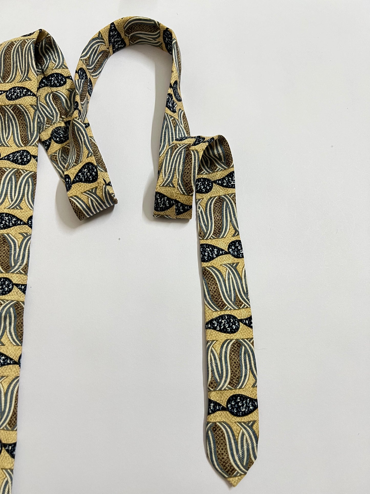 Johnthan Wachtel vintage silk tie