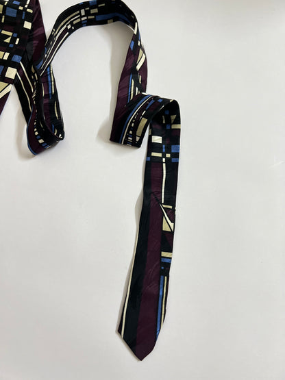 Luciano Gatti vintage satin tie