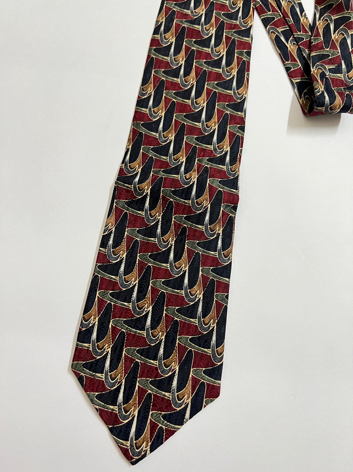 FR Ferrell Reed vintage silk tie