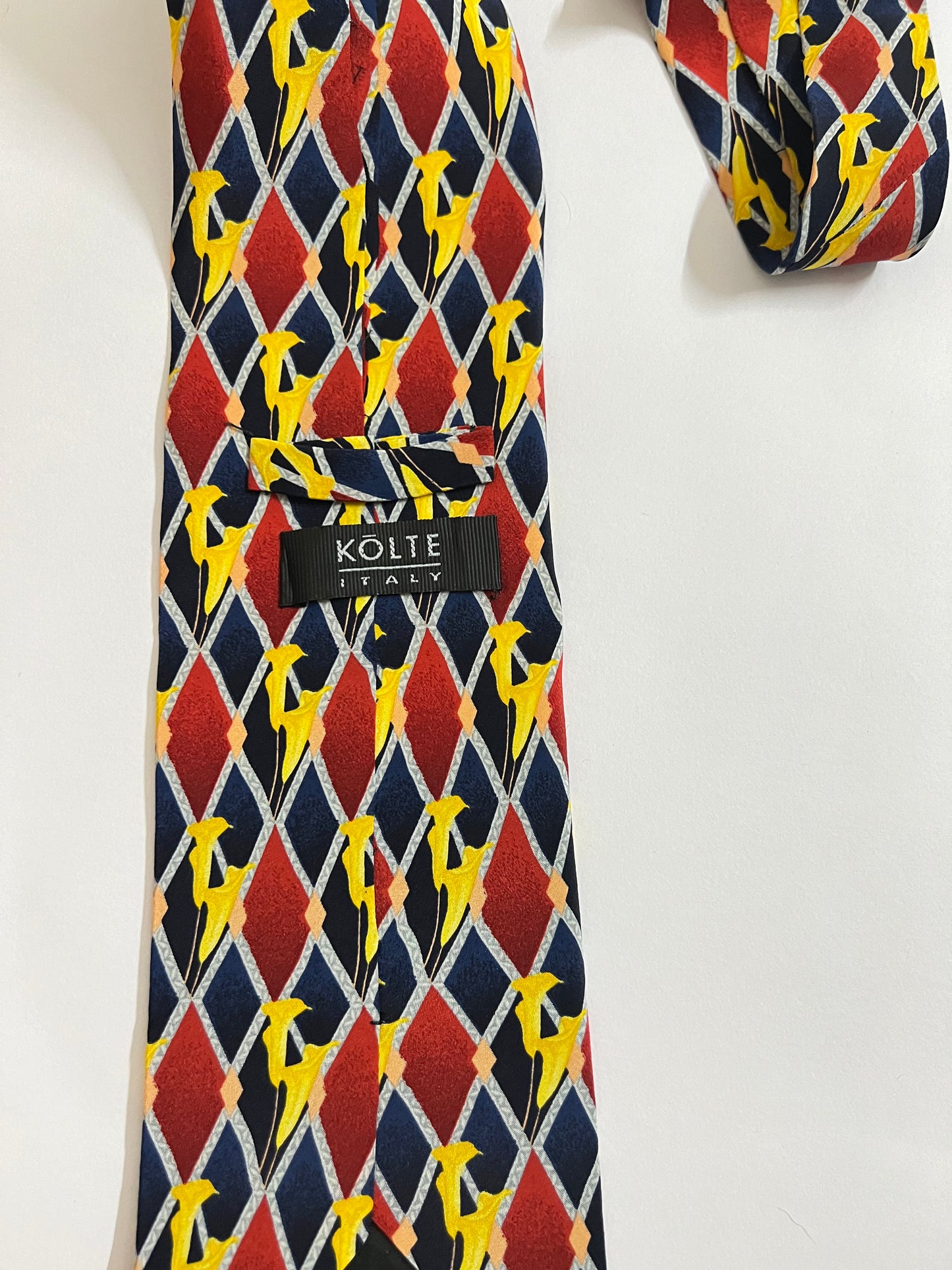 Kolte vintage silk tie