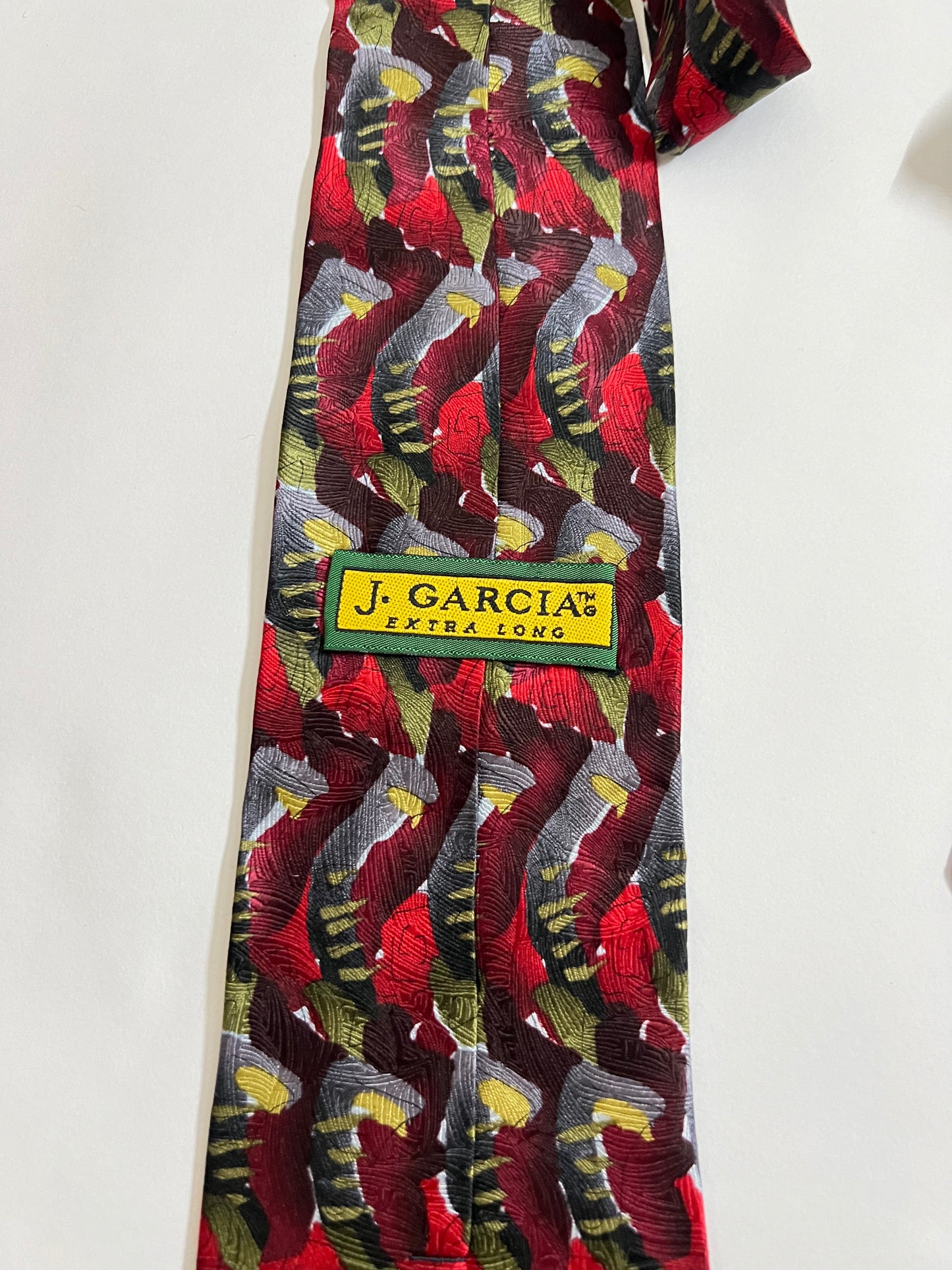 J. Garcia vintage satin tie