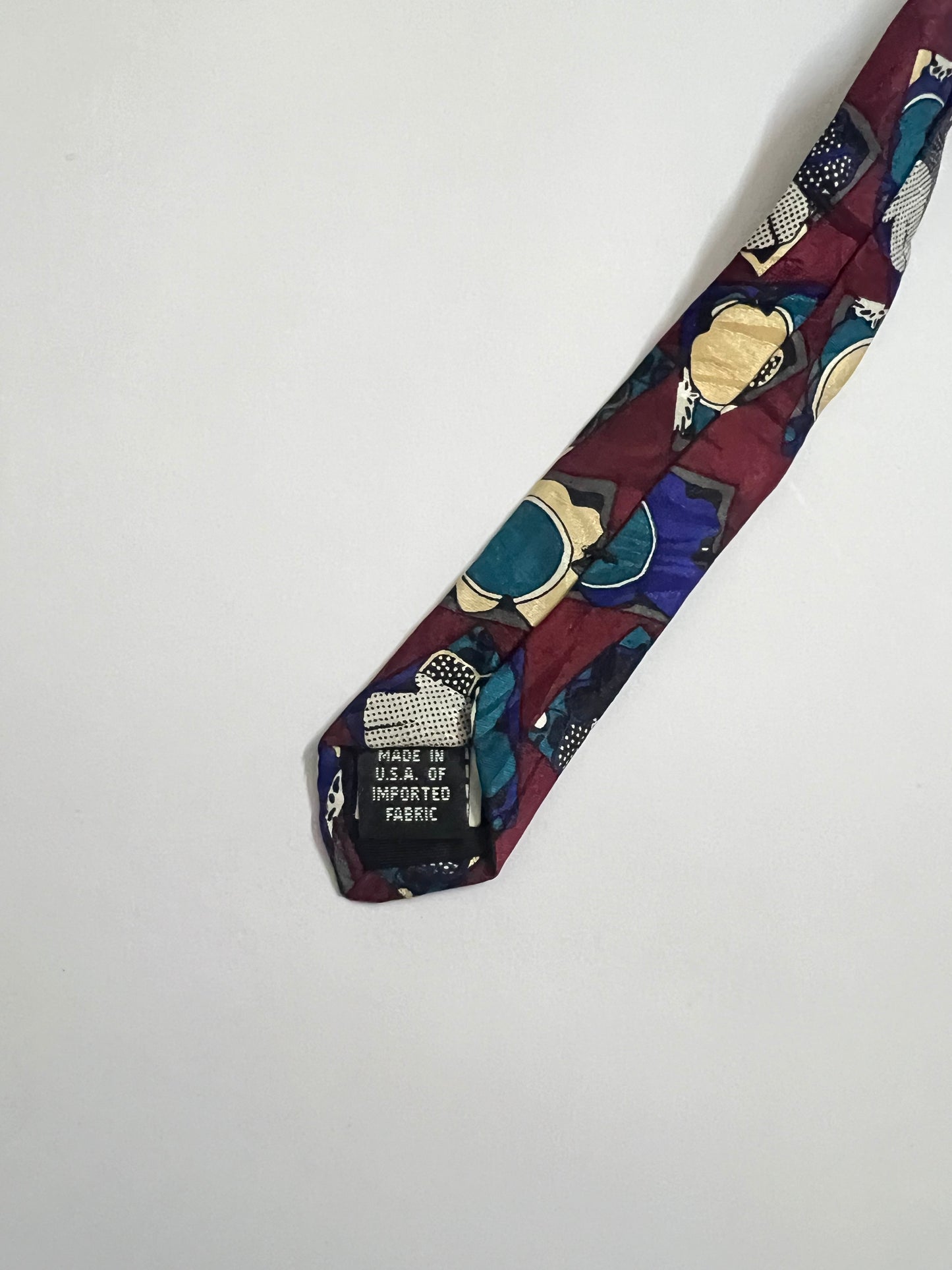 Vintage silk tie