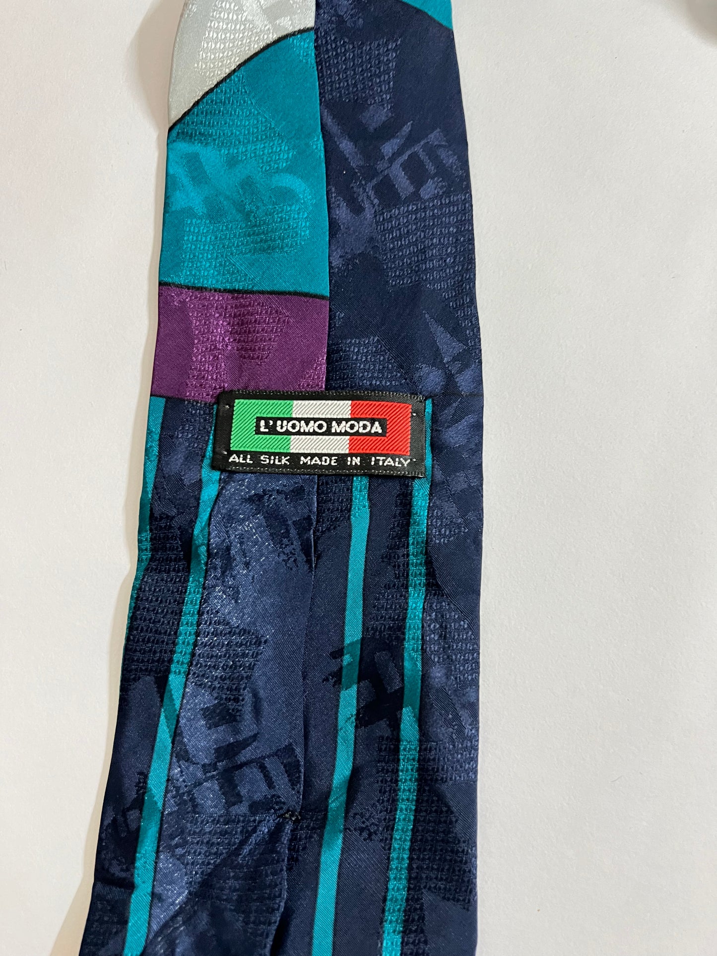 L'Uomo Moda Vintage silk tie