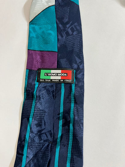 L'Uomo Moda Vintage silk tie