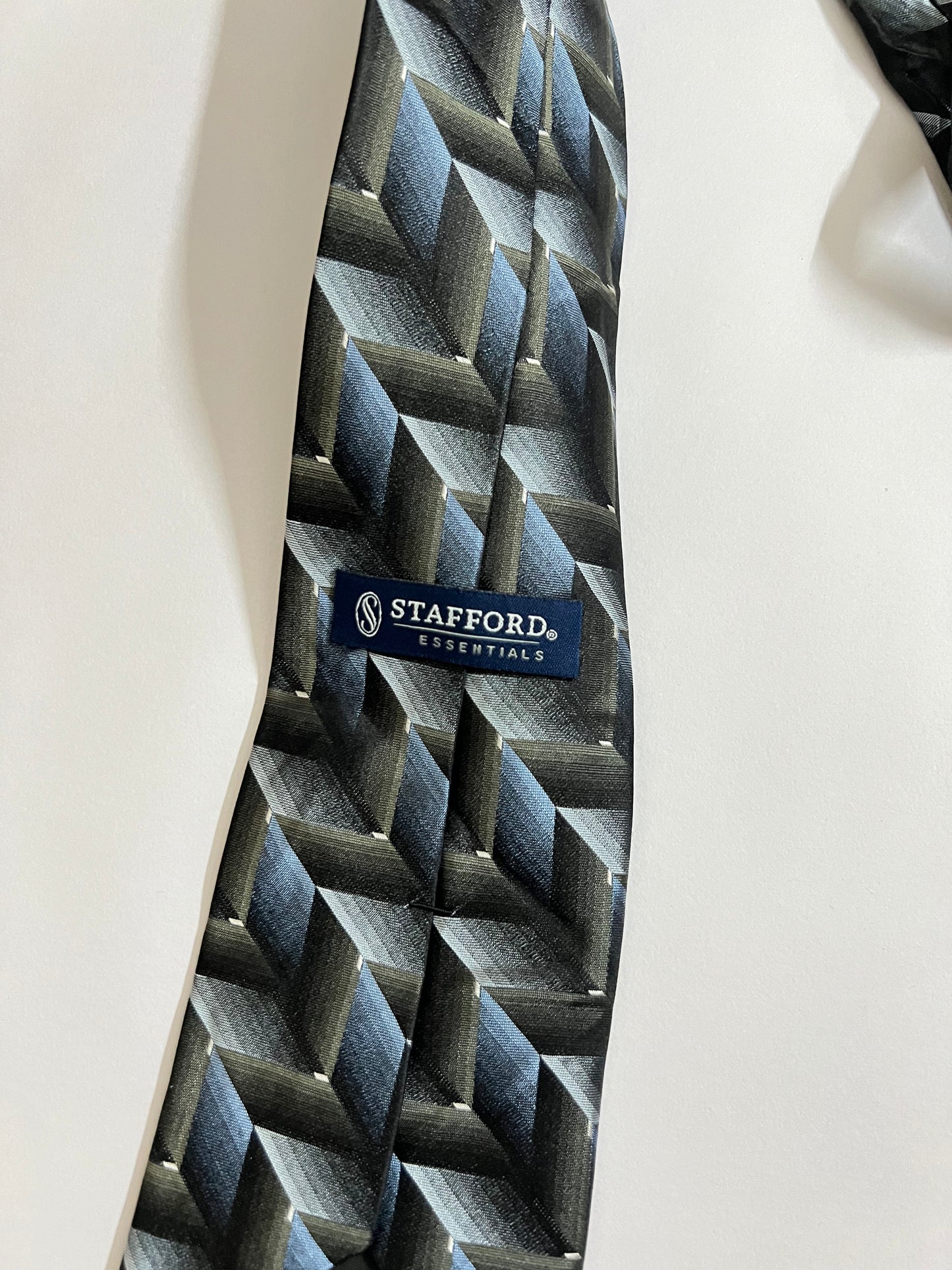 Stafford vintage silk tie