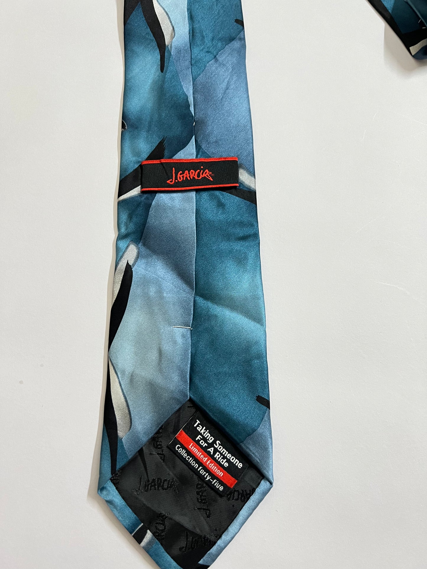 J. Garcia vintage satin tie