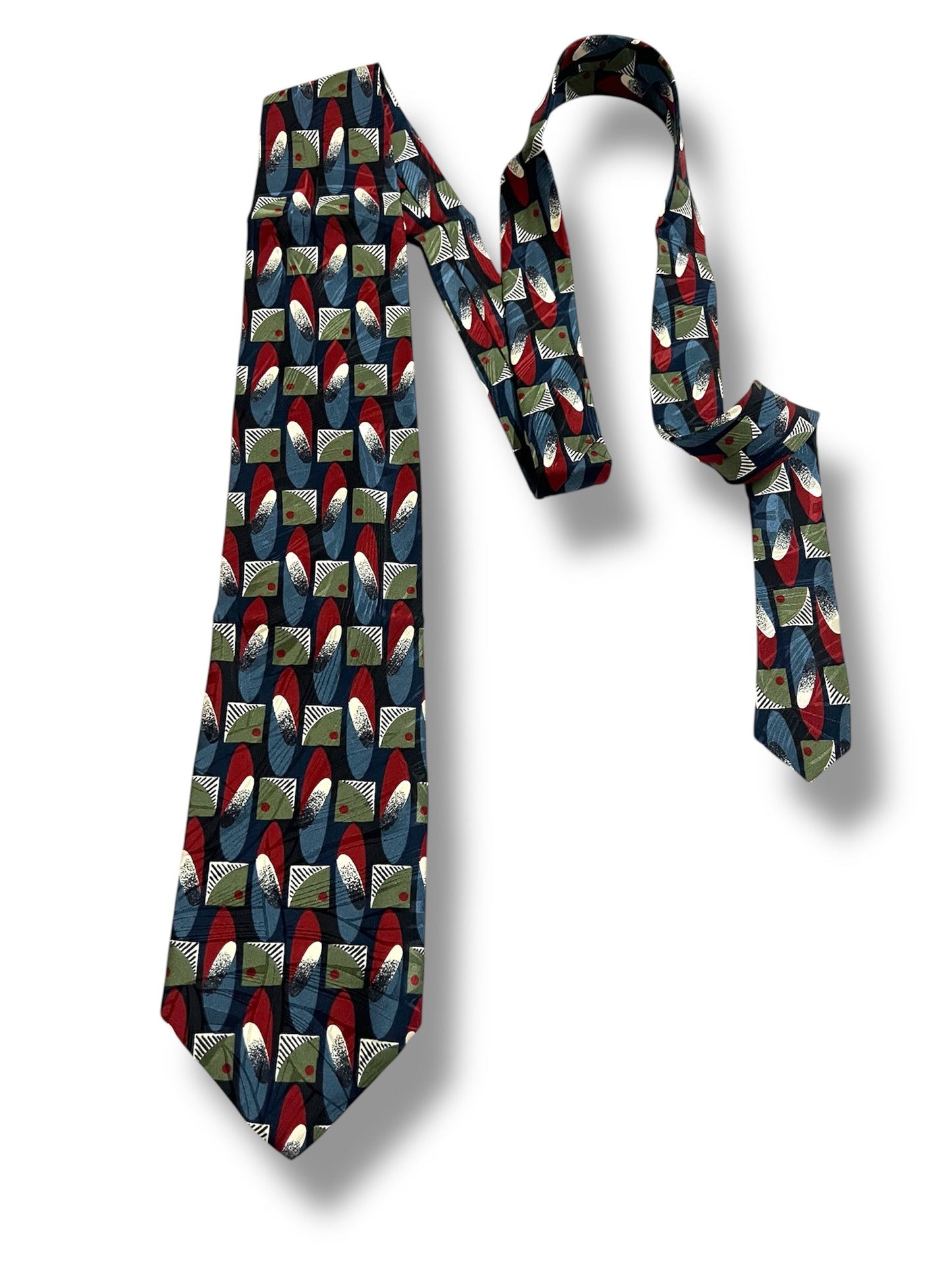 ZYLOS George Machado vintage silk tie