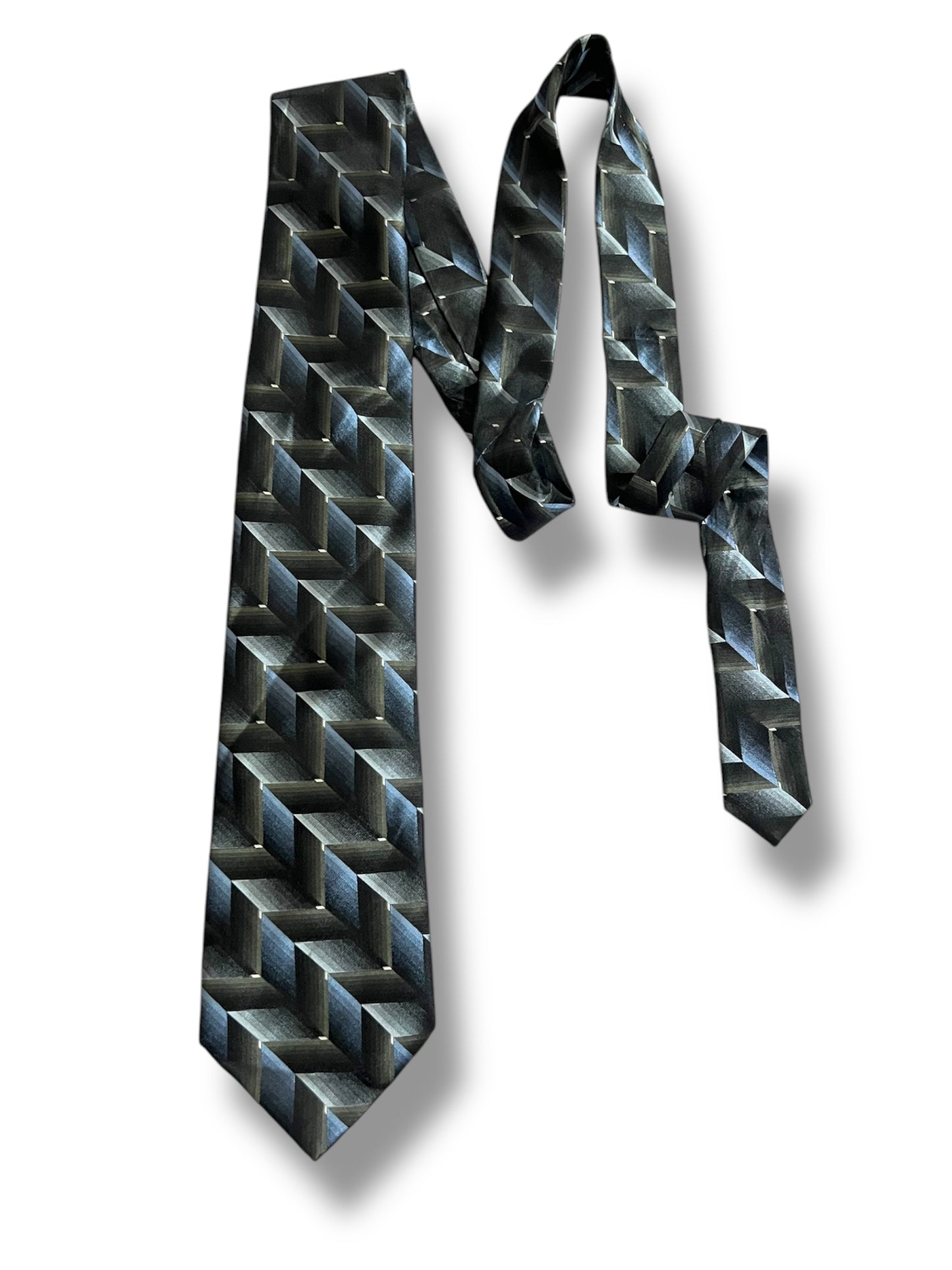 Stafford vintage silk tie