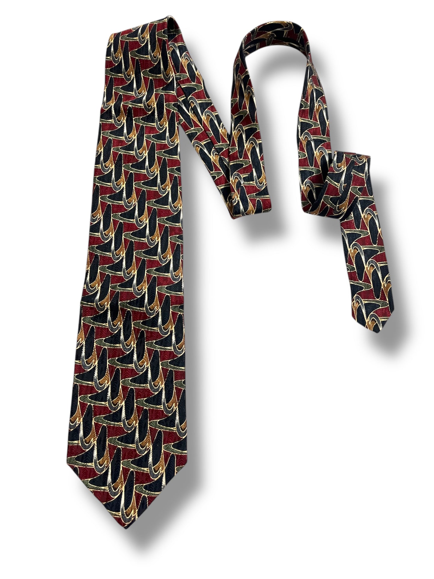 FR Ferrell Reed vintage silk tie