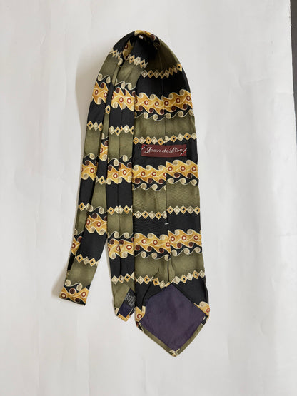 Jean De Lise Vintage silk tie