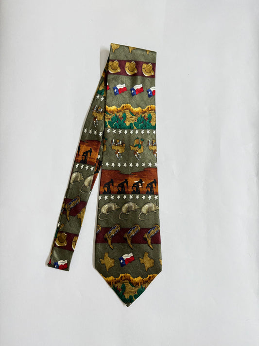 Puritan Vintage silk tie