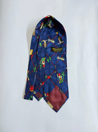 Varvcci Vintage silk tie
