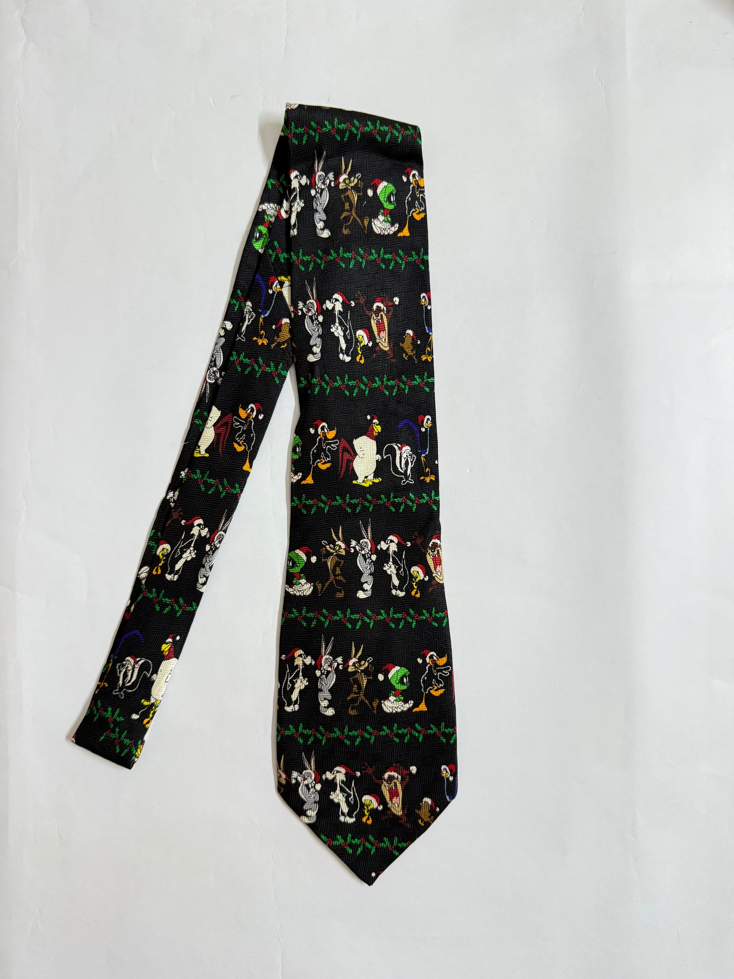 Looney Tunes vintage silk tie
