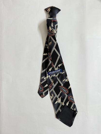 Puritan vintage silk tie