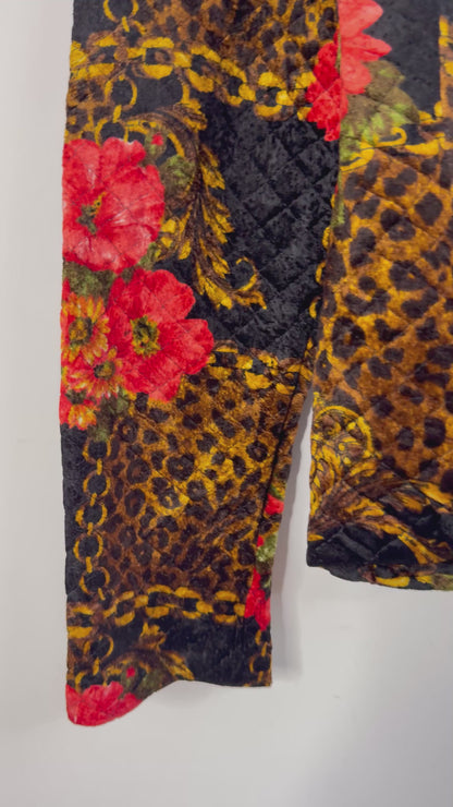 Quilted Velvet Jacket