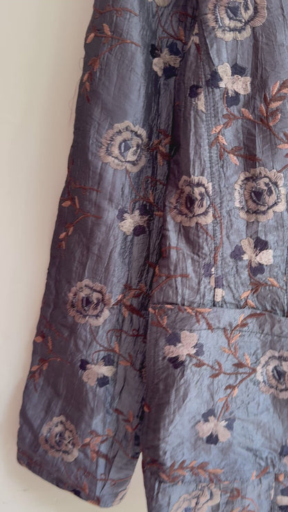 Peter Halm Silk Embroidered Jacket