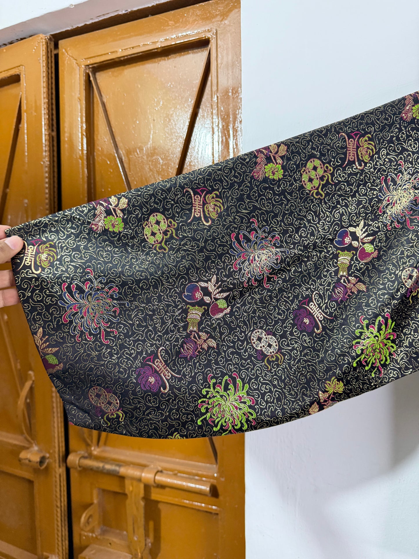 Reversible Hanbok Silk Vintage Jacket