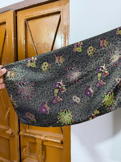 Reversible Hanbok Silk Vintage Jacket