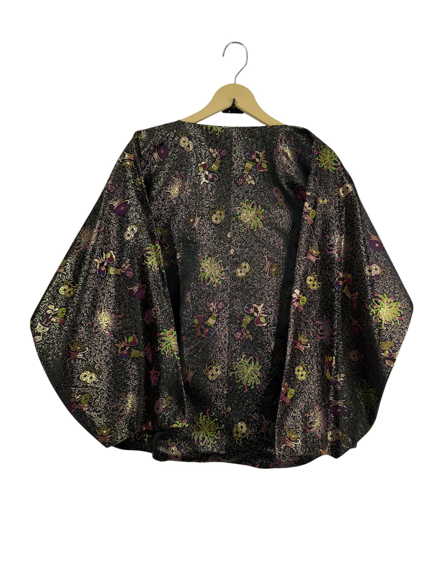Reversible Hanbok Silk Vintage Jacket