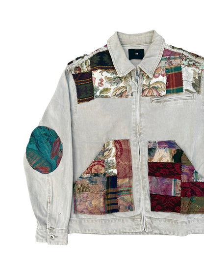 Boho Patchwork jacquard Jacket