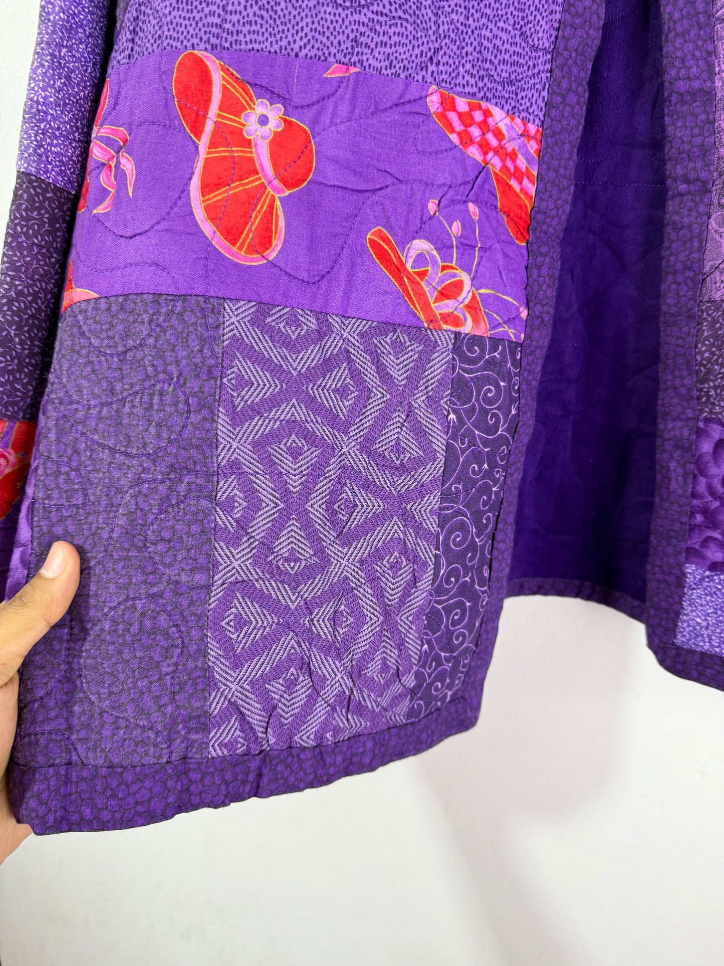 Quilted Patch vintage Jacket