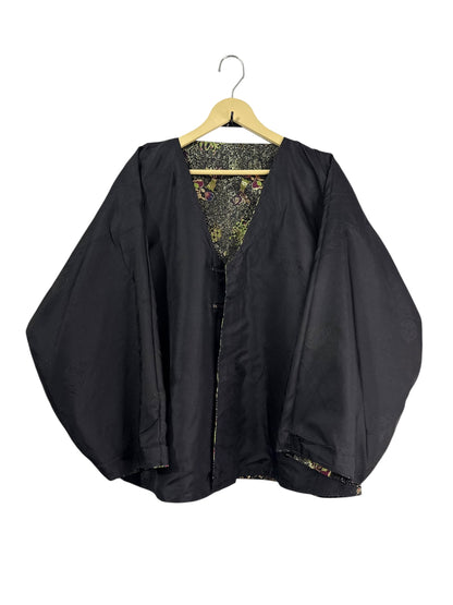 Reversible Hanbok Silk Vintage Jacket