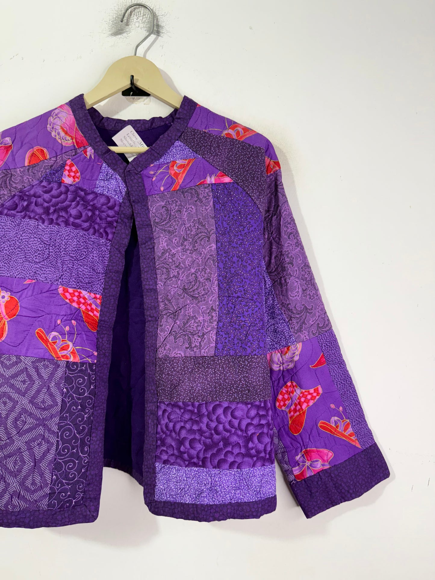 Quilted Patch vintage Jacket