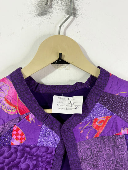 Quilted Patch vintage Jacket