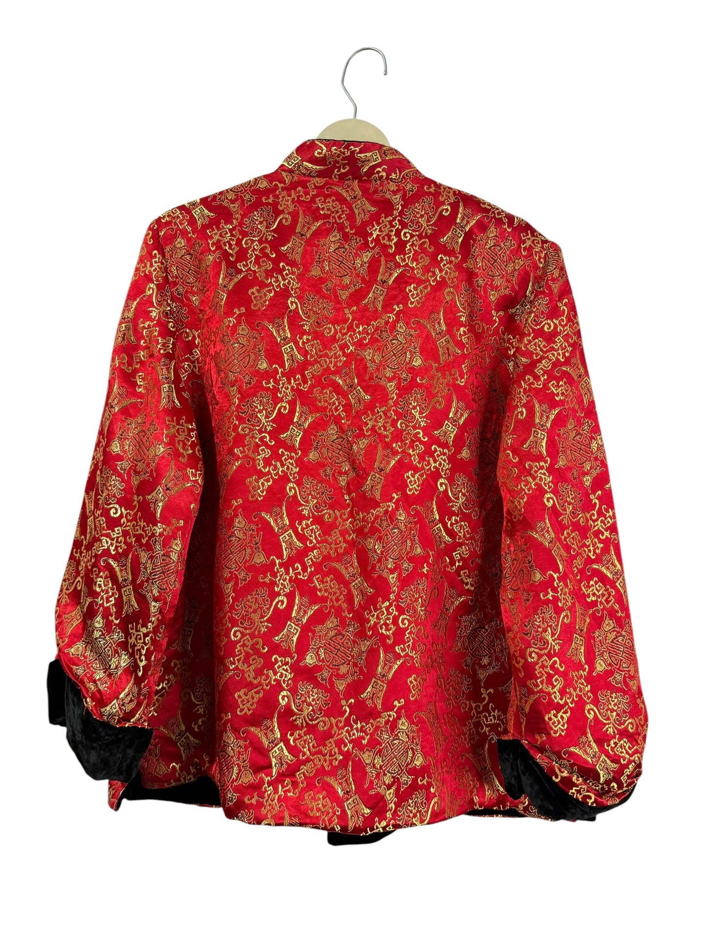Reversible Hanbok Silk Vintage Jacket