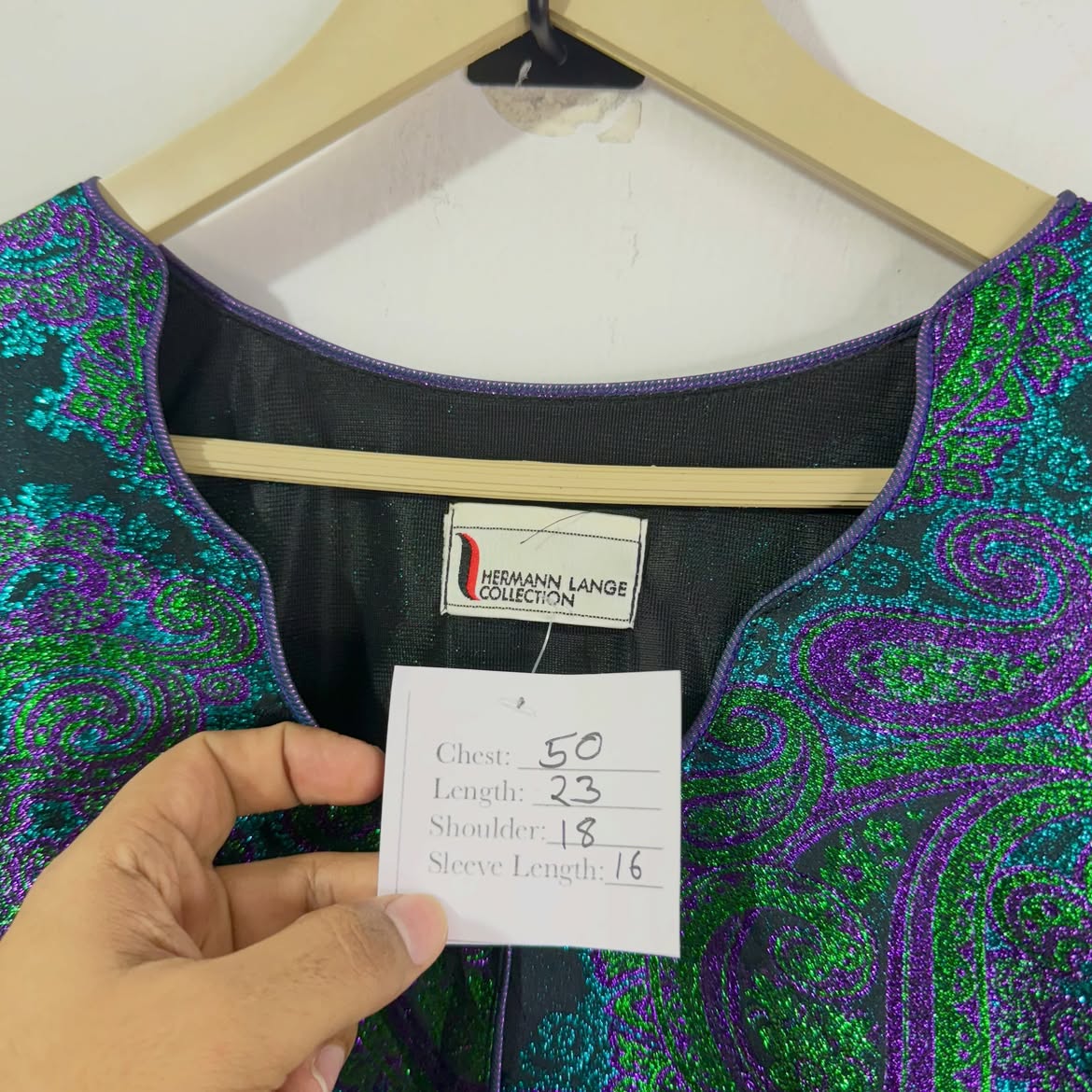 Hermann Lange Collection Vintage Jacket